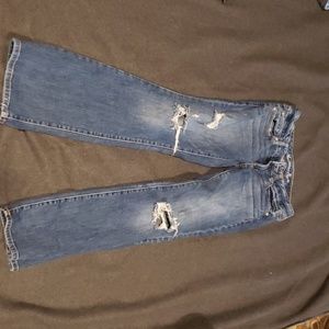 American Eagle Women's fav boyfrnd stretch 6 reg